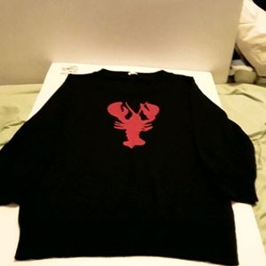 J Crew Women's Lobster Lightweight Sweater Size M